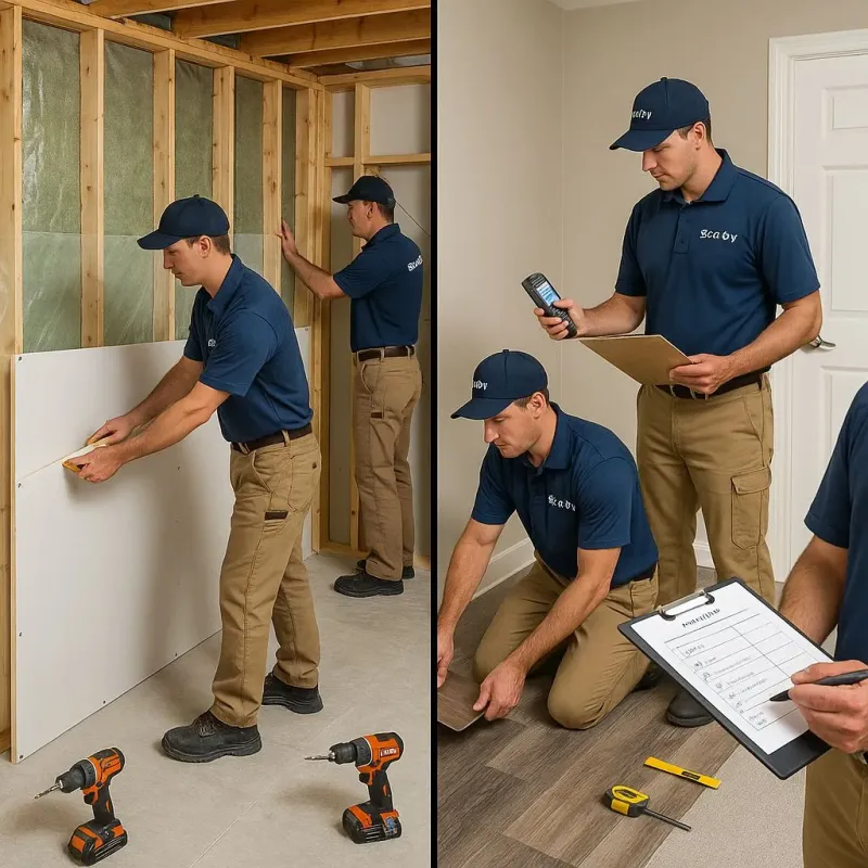 Repairs and Reconstruction process in Alvin, TX