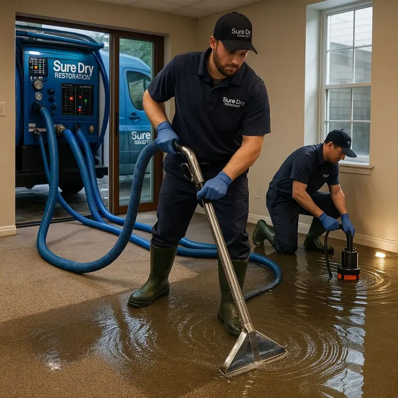 Water Extraction and Removal process in Alvin, TX